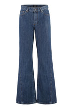Load image into Gallery viewer, High-rise flared jeans
