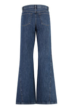 Load image into Gallery viewer, High-rise flared jeans
