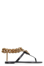 Load image into Gallery viewer, Leather thong-sandals
