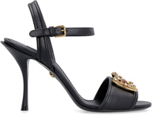 Load image into Gallery viewer, Leather heeled sandals
