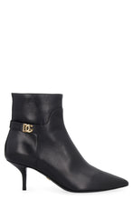 Load image into Gallery viewer, Logo detail leather booties
