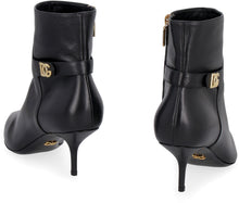 Load image into Gallery viewer, Logo detail leather booties
