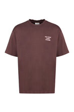 Load image into Gallery viewer, Slogan Cotton crew-neck T-shirt
