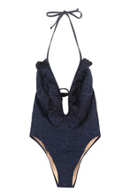 Load image into Gallery viewer, One-piece swimsuit with ruffles
