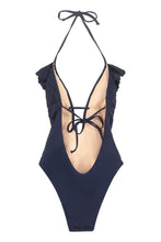Load image into Gallery viewer, One-piece swimsuit with ruffles

