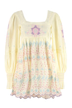 Load image into Gallery viewer, Freja embroidered mini dress
