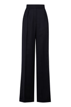 Load image into Gallery viewer, High-waist wide-leg trousers
