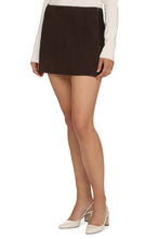 Load image into Gallery viewer, Leather mini skirt
