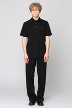 Load image into Gallery viewer, Short sleeve cotton pique polo shirt
