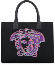Load image into Gallery viewer, Logo canvas tote
