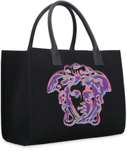 Load image into Gallery viewer, Logo canvas tote
