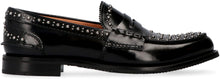 Load image into Gallery viewer, Pembrey studded leather loafers
