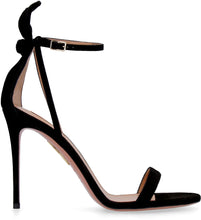 Load image into Gallery viewer, Bow Tie suede sandals
