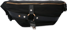 Load image into Gallery viewer, Nylon belt bag with leather details

