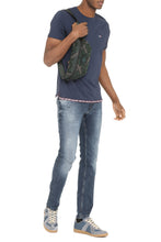 Load image into Gallery viewer, Logo embroidery cotton t-shirt
