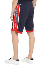 Load image into Gallery viewer, Track shorts with logoed side stripes
