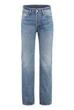 Load image into Gallery viewer, 5-pocket straight-leg jeans
