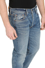 Load image into Gallery viewer, 5-pocket straight-leg jeans
