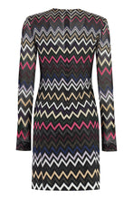 Load image into Gallery viewer, Jacquard knit mini-dress

