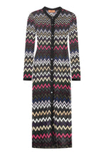 Load image into Gallery viewer, Jacquard knit cardigan
