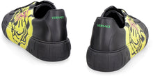 Load image into Gallery viewer, Greca logo detail leather sneakers
