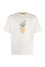 Load image into Gallery viewer, Pinceaux cotton crew-neck T-shirt
