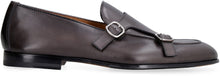 Load image into Gallery viewer, Leather monk-strap with buckles
