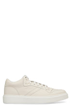 Load image into Gallery viewer, Leather mid-top sneakers
