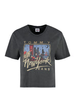 Load image into Gallery viewer, Cotton crew-neck T-shirt
