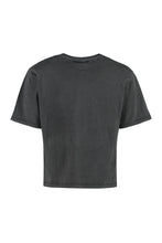 Load image into Gallery viewer, Cotton crew-neck T-shirt
