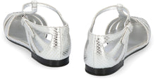 Load image into Gallery viewer, Rainbow leather flat sandals
