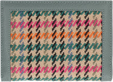Load image into Gallery viewer, Beat pied de poule fabric wallet
