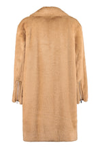 Load image into Gallery viewer, Evaristo faux fur coat
