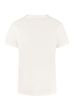 Load image into Gallery viewer, Embroidered cotton T-shirt
