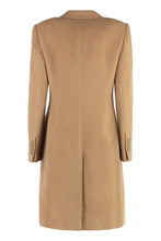 Load image into Gallery viewer, Single-breasted wool coat
