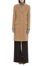 Load image into Gallery viewer, Single-breasted wool coat
