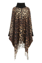 Load image into Gallery viewer, Wool and cashmere blend poncho
