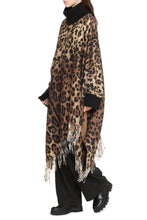 Load image into Gallery viewer, Wool and cashmere blend poncho
