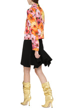 Load image into Gallery viewer, Gerbera daisy print single-breasted blazer

