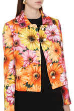 Load image into Gallery viewer, Gerbera daisy print single-breasted blazer
