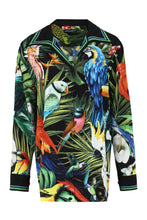 Load image into Gallery viewer, Oversize printed silk shirt
