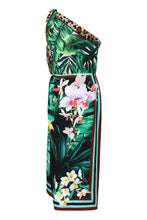 Load image into Gallery viewer, Draped one shoulder dress
