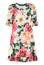 Load image into Gallery viewer, Camellia print cady dress
