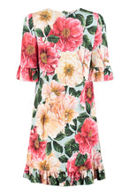 Load image into Gallery viewer, Camellia print cady dress
