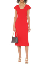 Load image into Gallery viewer, Crepe sheath dress
