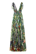 Load image into Gallery viewer, Printed georgette gown
