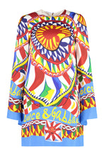 Load image into Gallery viewer, Printed silk dress

