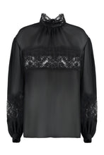 Load image into Gallery viewer, Lace and georgette blouse
