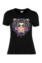 Load image into Gallery viewer, Tiger print cotton t-shirt
