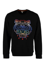 Load image into Gallery viewer, Tiger embroidery cotton sweatshirt
